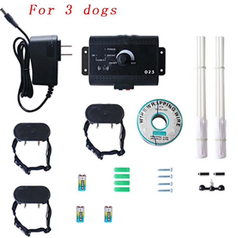 023 Safety Pet Dog Electric Fence With Waterproof Dog Electronic Training Collar Invisible Electric Dog Fence Containment System12