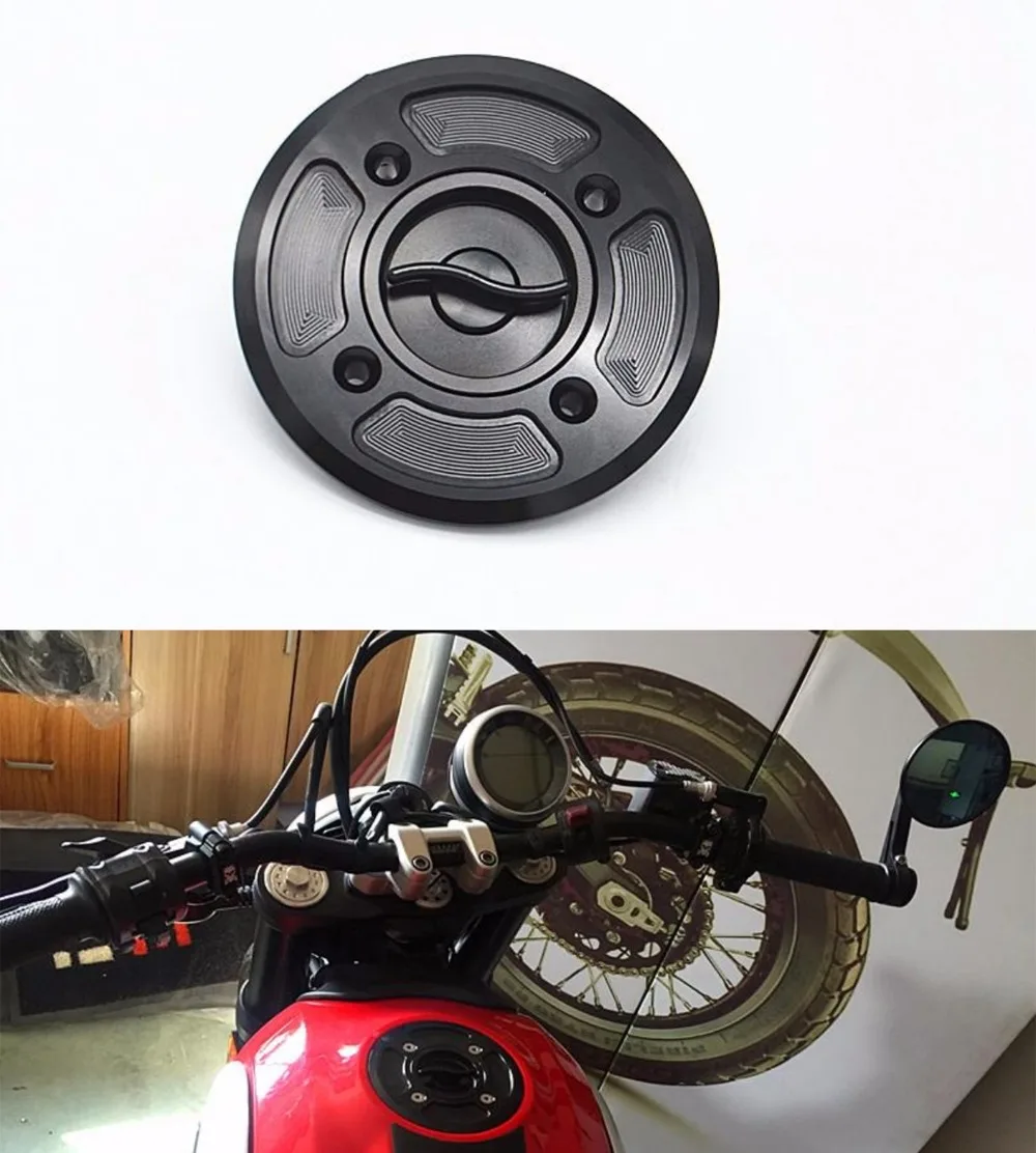 Алюминиевая крышка топливного бака для мотоцикла DUCATI скремблера | Автомобили и
