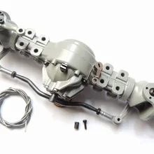 1 шт. Передняя легированная ось поперечный трактор экскаватор-погрузчик грузовик Tamiya RC88WD 6x6 8x8 прицеп 1/14 Масштаб RC SCANI MAN BENZ