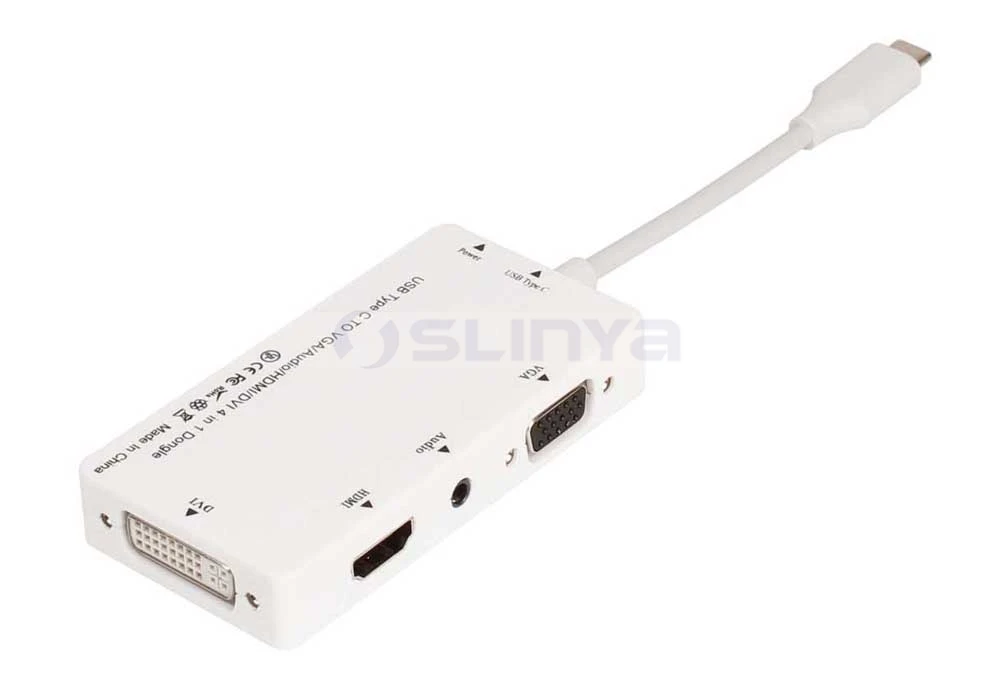 TYPE-C TO VGA+AUDIO+HDMI+DVI 8039 170621 (2)