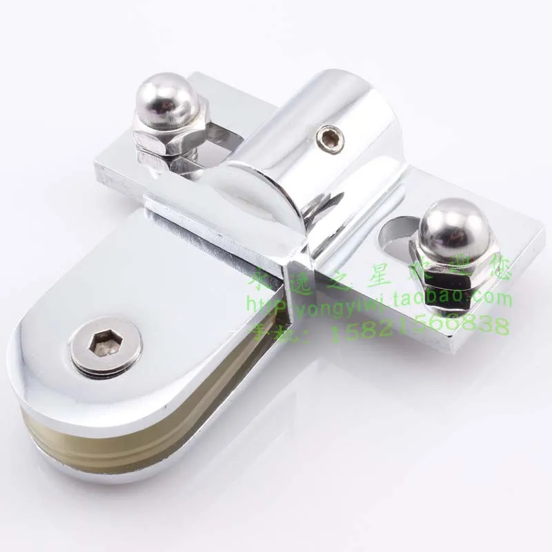 Wall door shower room accessories glass door shaft clip bathroom glass