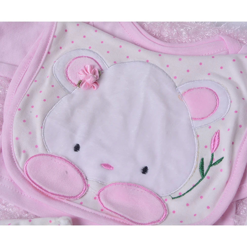 KEIUMI 22 23 дюймов Кукла Reborn одежда модная для маленькой девочки кукла игрушка