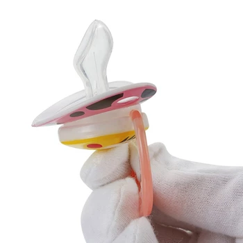 

Baby Soft Silicone Pacifier Cartoon Pattern Nipple Pacifiers Feeding Orthodontic Dummy Soother