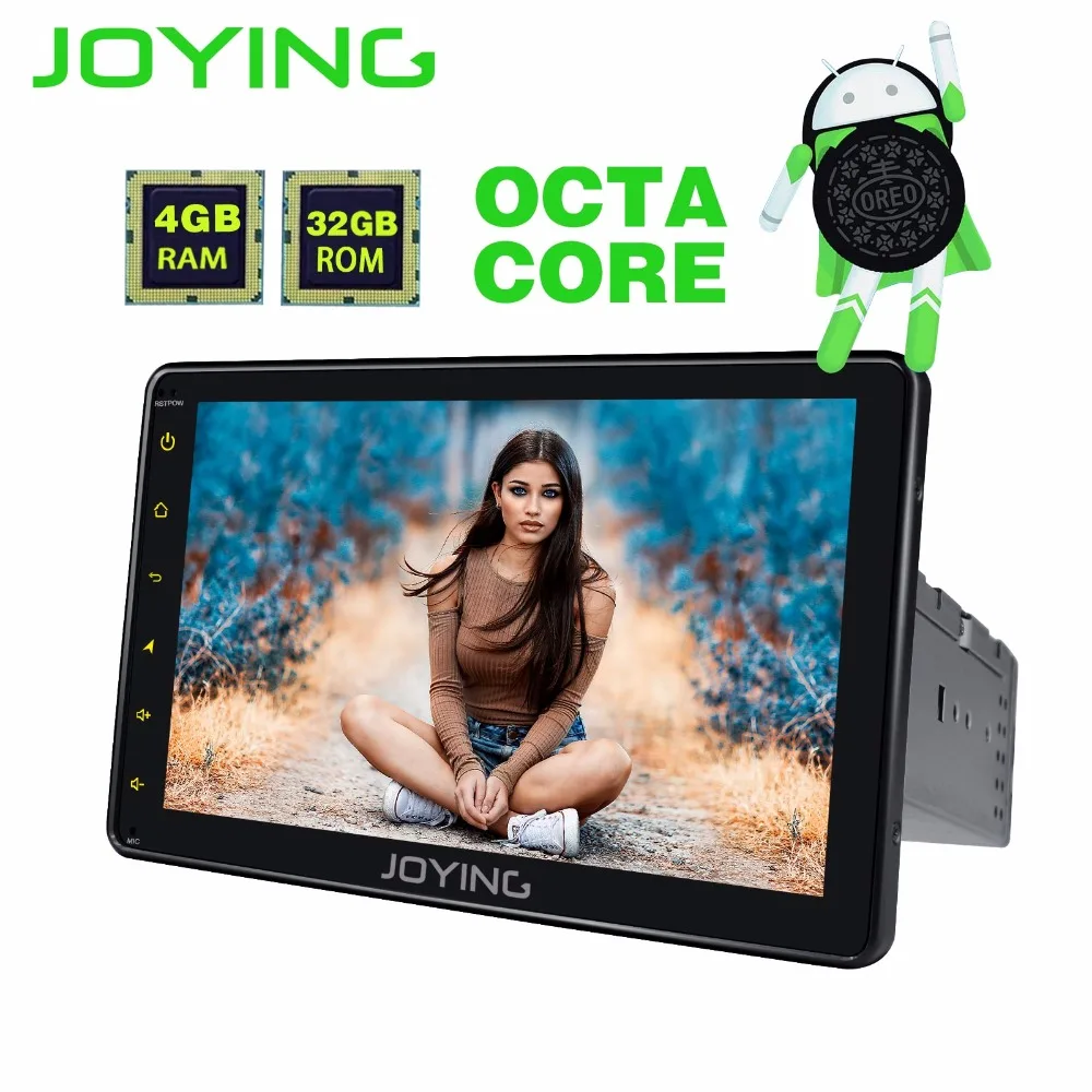 

JOYING Android 8.1 1din 2GB RAM Octa core autoradio GPS Android car stereo 8'' HD Touch Screen tape recorder DSP Mirror Link FM