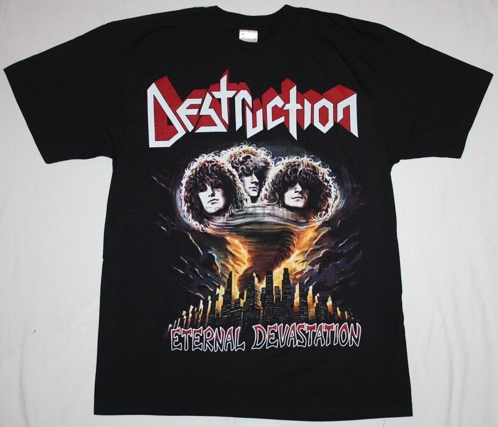 Разрушительная вечная опустошительная 86 трэш группа KREATOR SODOM Новая Черная