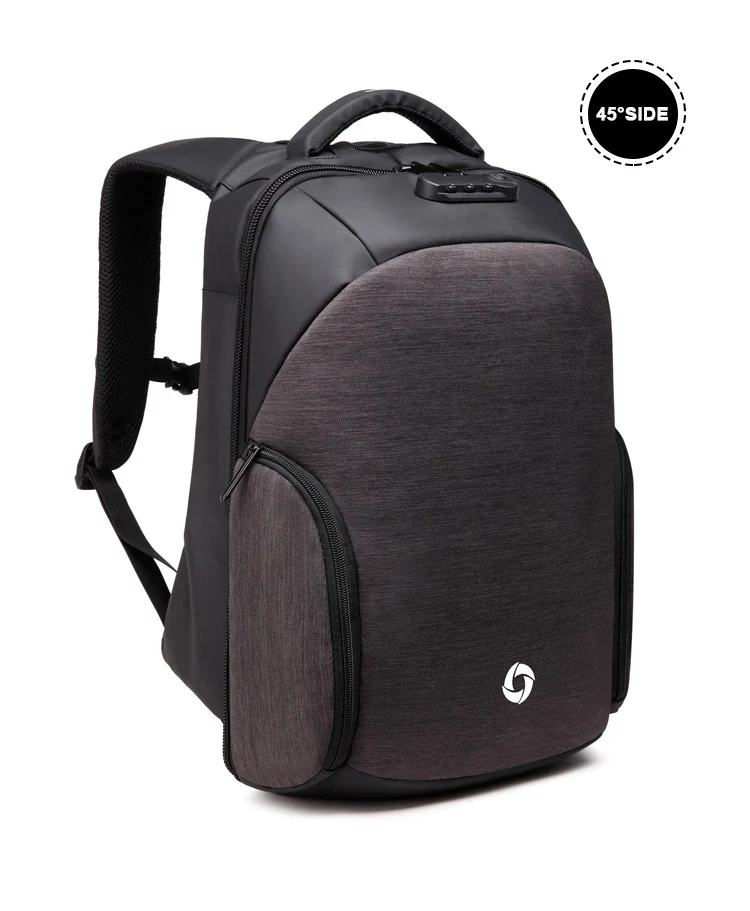 Рюкзак ozuko, водонепроницаемый, мужской, Mochila, внешний, USB, зарядка, 15,6 дюймов, рюкзак для ноутбука, школьный, Повседневный, школьный, анти-вор, рюкзак