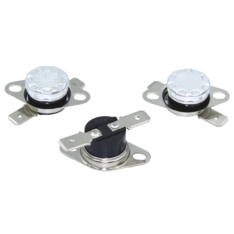 

1pcs KSD301 10A 250V 40~135 degree Ceramic Normally Open/Normally Closed Temperature Switch Thermostat 45 55 60 65 70 75 80 85