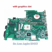 DA0ZY9MB6D0 MBPJJ06001 MB.PJJ06.001 For acer aspire 8940 8940G laptop motherboard PM45 DDR3 With graphics slot
