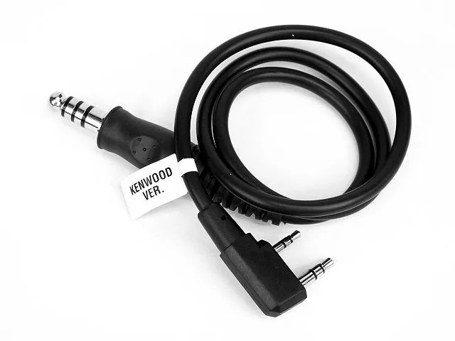 Z Tactical Electronic PTT headset headphone Wire for kenwood Mobile Phone 3.5mm YAESU1