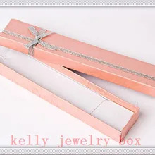 Стильная шкатулка для украшений! 12 шт Розовый ювелирный браслет футляр для колье коробка витрина для украшений Подарочная коробка
