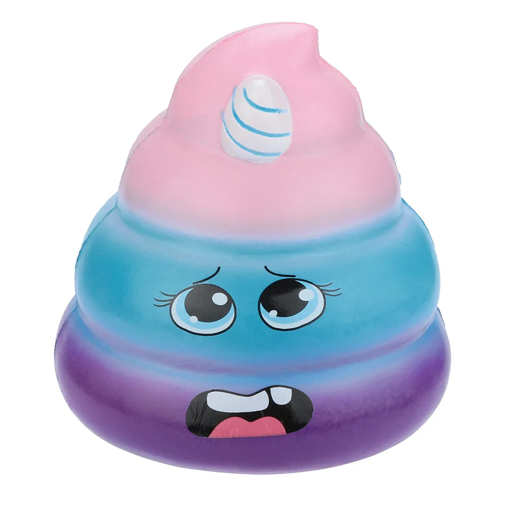

Squishies Kawaii Sad Expression Poo Slow Rising Cream Scented Stress Relief Toyss Fun Toy Anti-stress Toy Educational Toy L413