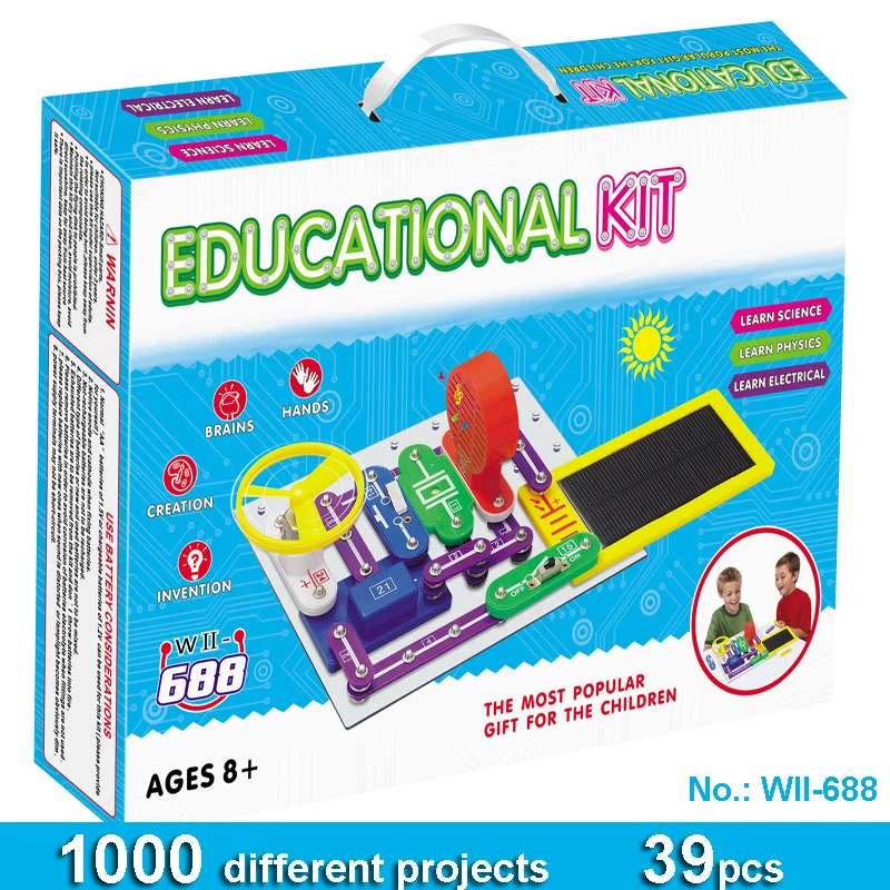 Circuits Smart Electronic Block Kit Integrated Circuit Building Blocks