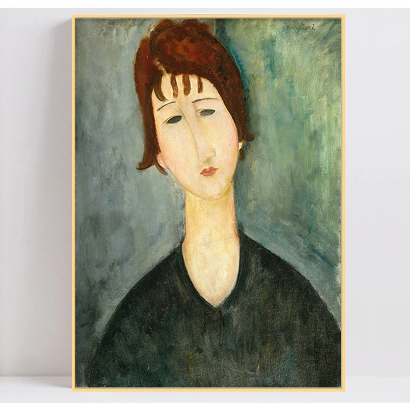 Portrait Wall Art Print Vintage Canvas Poster Painting Picture Abstract Decoration Prints for Living Room Decorative (4)