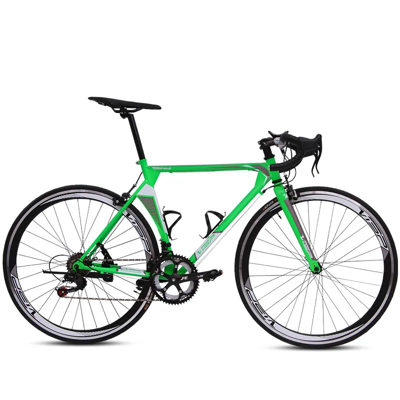 Бренд TT дорожный велосипед Ретро 14 скоростей Открытый Спорт Велоспорт гоночный велосипед Bicicleta - Цвет: A Green