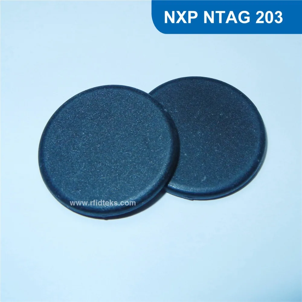 

Dia 28mm PPS washable Laundry Rfid tag, Token, Coin tag13.56MHz with original ntag 203,  RFID Coin Token Tag  Free Shipping