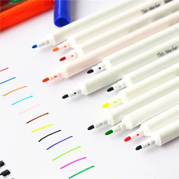 

36 Water Color Marker Pen Set for Kids Child Drawing Painting Eco Ink Multi Color Fine Liner Marker Highlight School Art A6801