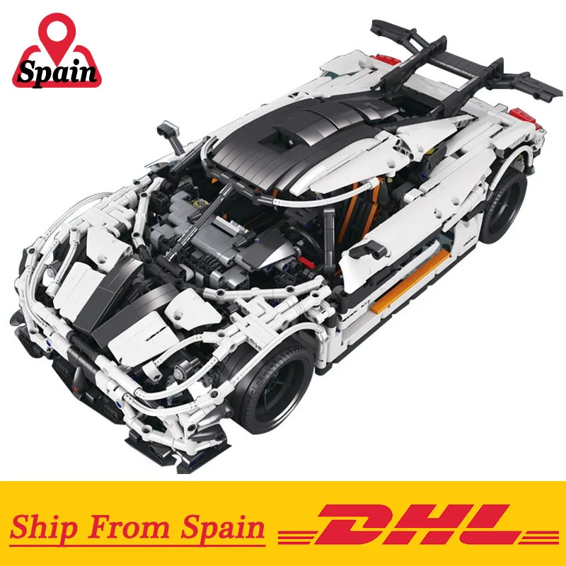 

DHL 23002 Technic Compatible with Legoings MOC-4789 Changing Racing Car Children Building Blocks Bricks Toy for boy