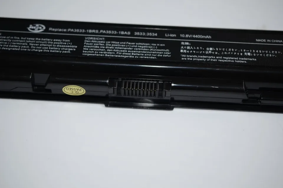 Jigu Аккумулятор для ноутбука Toshiba Satellite L300 L300D L305 L305D L500 L500D L505 L505D L550 L555 L555D PA3534U-1BRS PA3534U-1BAS