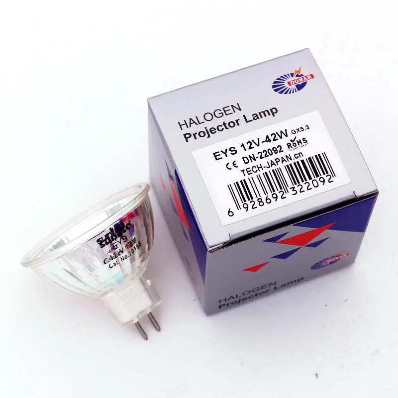 DONAR DN 22092 Эйс 12V изготовления 42вт Q42MR16/NFL 12V42W MR16 GX5.3 кварцевый галогенный светильник