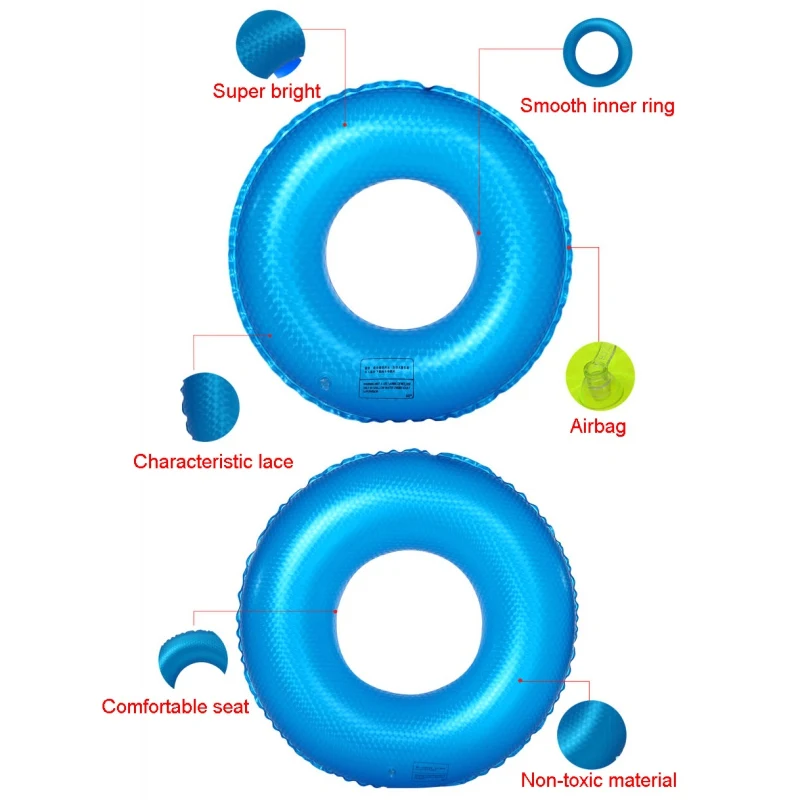 Прочный утолщенный надувной круг для взрослых летний открытый надувной плавательный бассейн круг поплавок бассейн плот поплавок вода