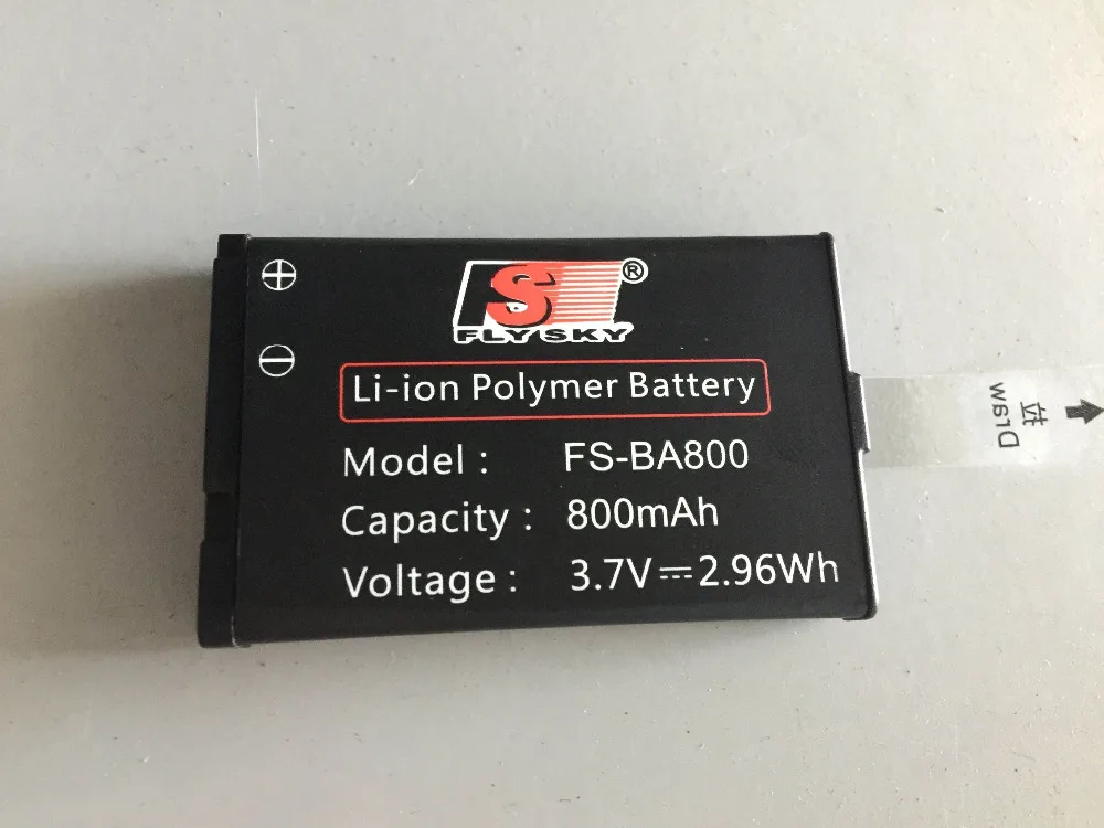 FLYSKY RC модель FS BA800 3 7 800mAh хобби передатчик батарея для GT3C GT2B контроллер