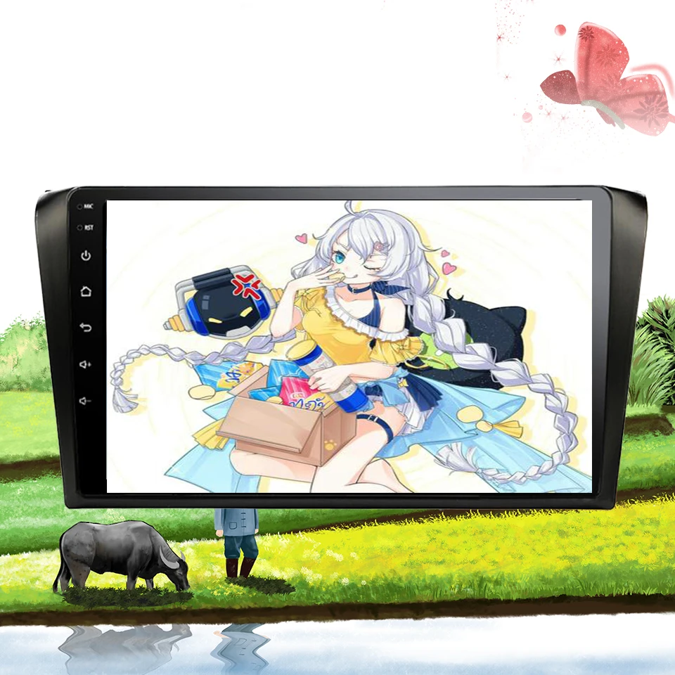 Flash Deal 9" android 9.1 car multimedia dvd radio For Mazda 3 Mazda3 2004-2009 tape recorder car dvd gps Navigation stereo Carplay Player 3