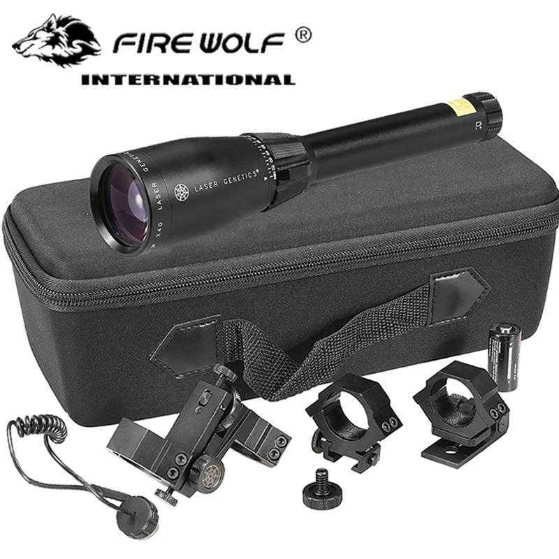 Green ND3 x40 Long Distance Laser Designator Pointer with Ring Mounts