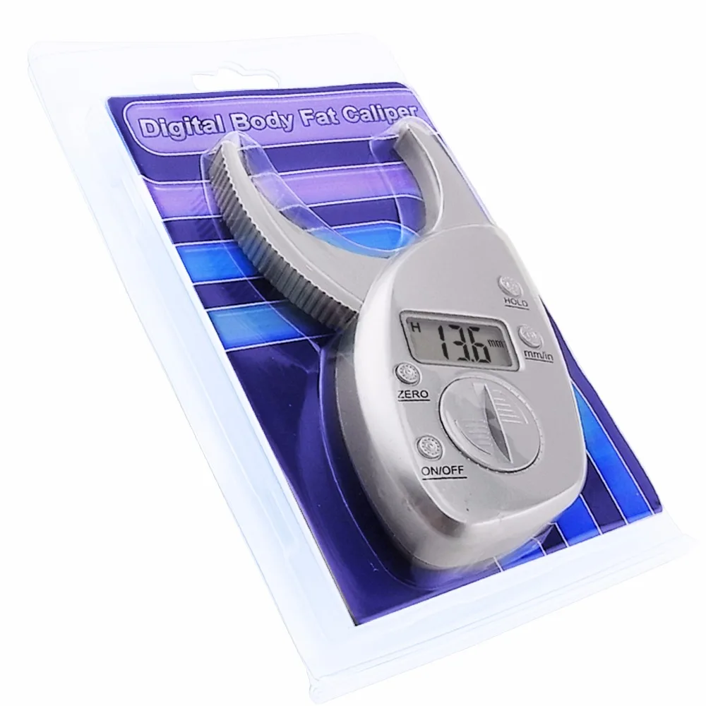 Штангенциркуль для жировых отложений кожи метод измерения жира процент цифровой ЖК-дисплей ручной
