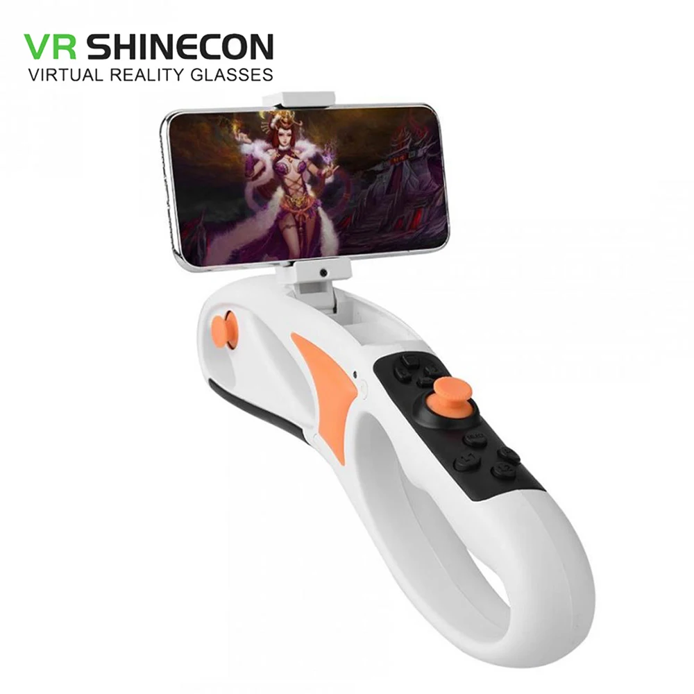 

VR SHINECON SC-AG14 Bluetooth Controller AR Game Gun Shooting Games Somatosensory Gamepad for Android/iOS Smart Phone Gamer