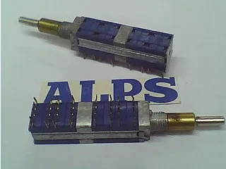 

2PCS/LOT ALPS Alpine rotating switch, dual band switch, 5 gear