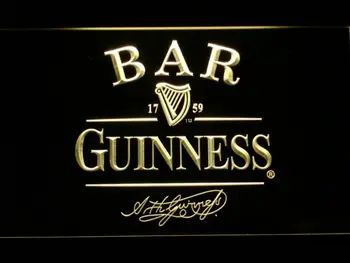 

427 BAR Guinness Beer LED Neon Sign with On/Off Switch 20+ Colors 5 Sizes to choose