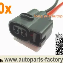 Длинные yue autoparts 20 шт инжектор топлива проводка разъема разъемы для проводки 15 см провода