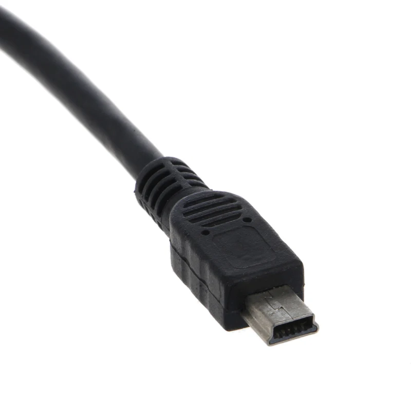 Дата-кабели 25 см Micro USB 5 Pin B штекер для мини-usb 5 Pin Мужской адаптер для передачи данных кабель-конвертер шнур