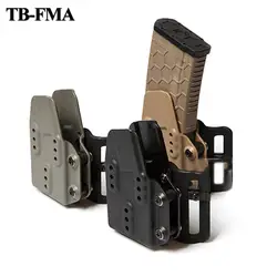 TB-FMA Тактический Airsoft Kydex AR подсумок Перевозчик 5,56 черный для пояса поддержка охота и Бесплатная доставка