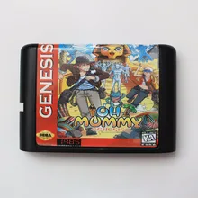 OH Mummy Genesis 16 бит игра sega Mega Drive карта для sega Mega Drive для Genesis