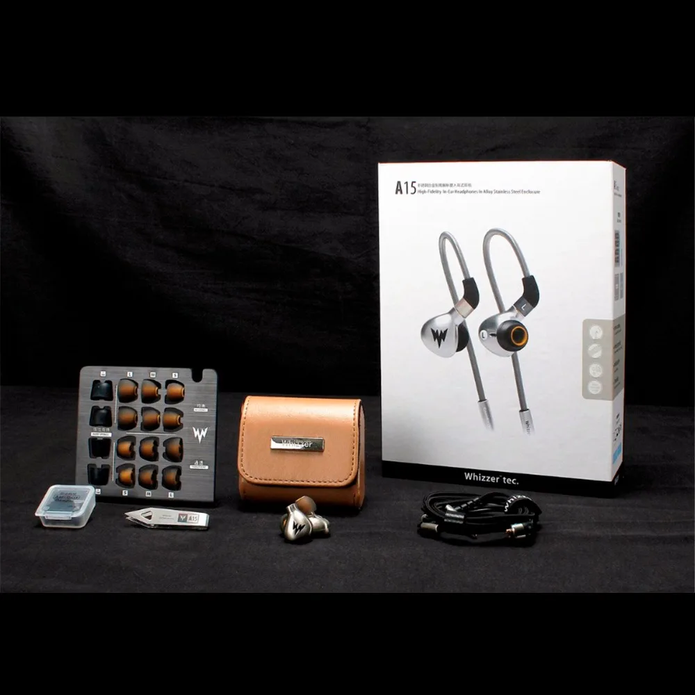 Whizzer A15 HiFi Bass Earphones Metal In Ear