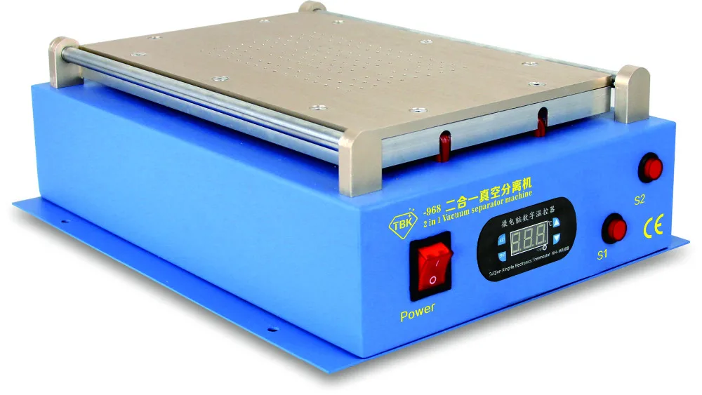 

TBK-968 New 12 inch LCD separator machine built-in vacuum pump screen separating machine for Mobile phone ipad