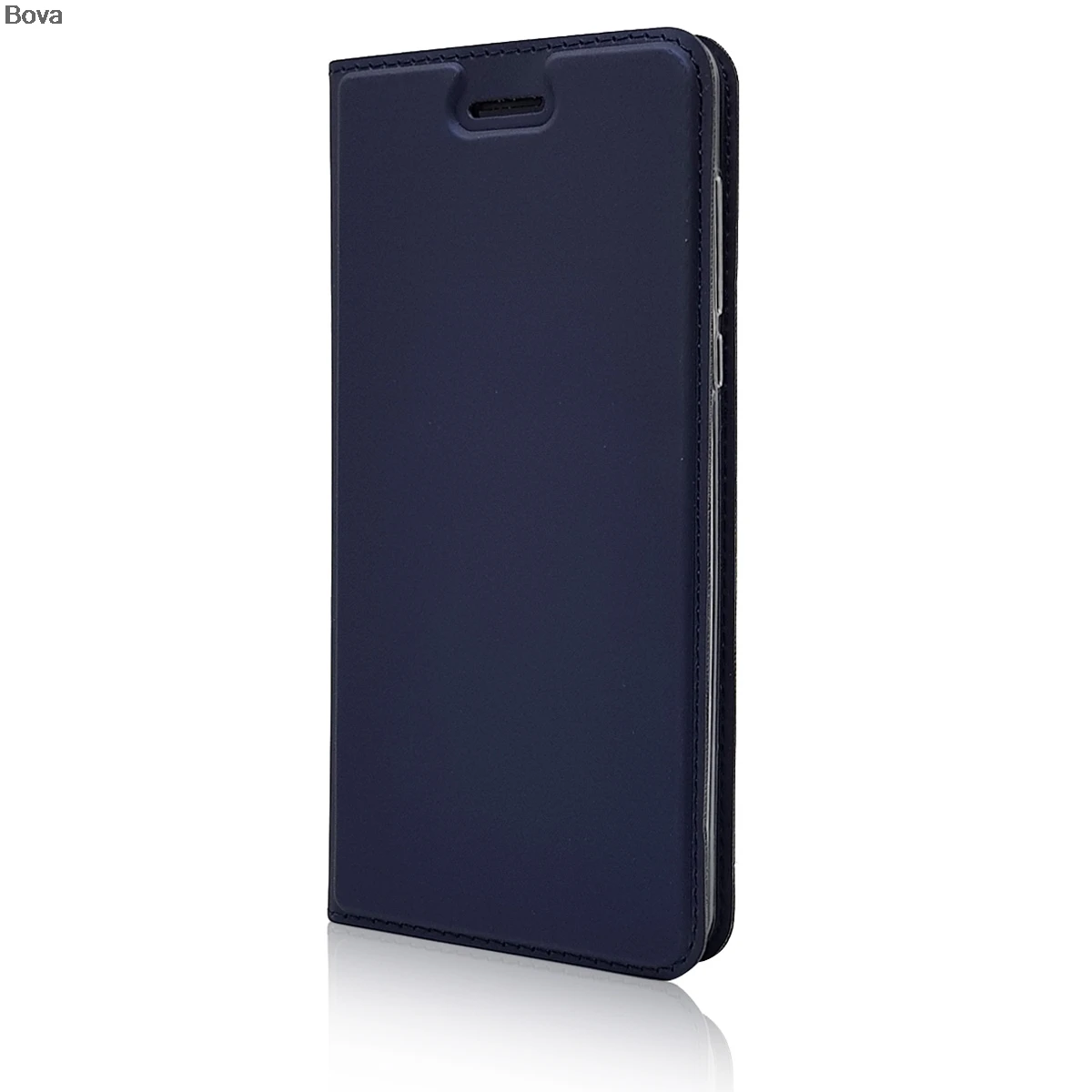 Матовый чехол-кошелек, флип-чехол для Nokia 6 5 3, магнитный адсорбционный чехол для телефона, деловой стиль - Цвет: Небесно-голубой