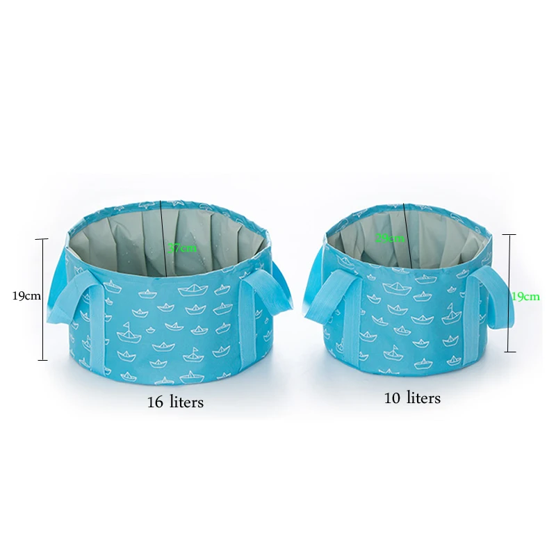 10L16L женская сумка для поездок, портативный складной мешок ведро на открытом воздухе мыть лицо ноги емкость для хранения багажа аксессуары дорожная сумка