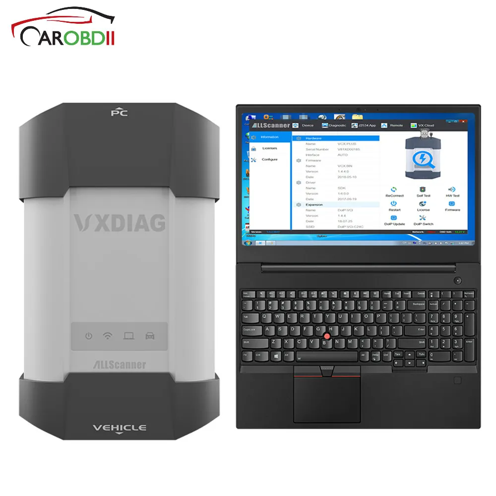 

VXDIAG MULTI Diagnostic Tools For Porsche/JLR LAND/ROVER With Software HDD(Tester V18.1 and JLR V149) T420 CF30 For Choose