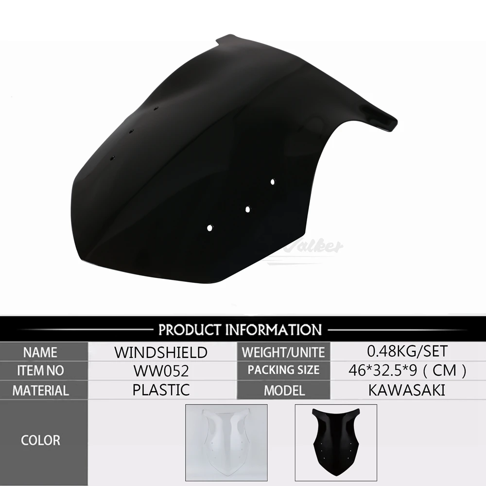 Мотоцикл лобового стекла ветрового Double Bubble дефлекторы для Kawasaki NINJA 1000 SX Z1000SX Z1000 2010