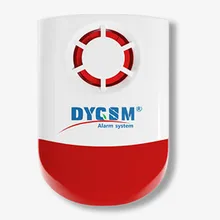 433 МГц Беспроводная световая сирена для GSM/PSTN сигнализация