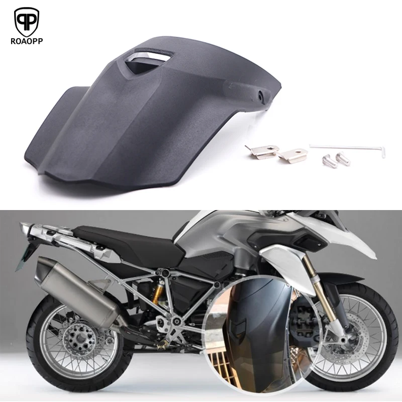 

ROAOPP Motorcycle Front Wheel Fender Mudguard Splash Extension Pad Motorcycle Accessories for BMW R1200 GS LCADV 2013-2018