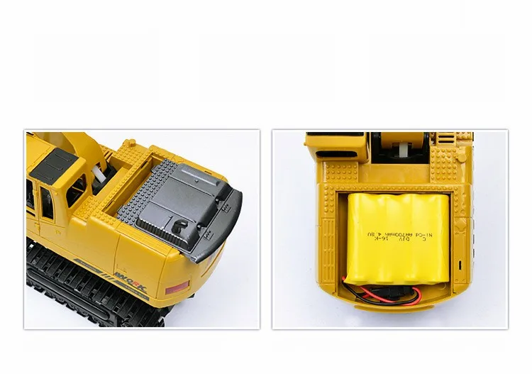 8CH Моделирование RC экскаватор игрушки с музыкой и светильник детские мальчики игрушки для грузовых автомобилей RC подарки RC инженерный автомобиль трактор brinquedos