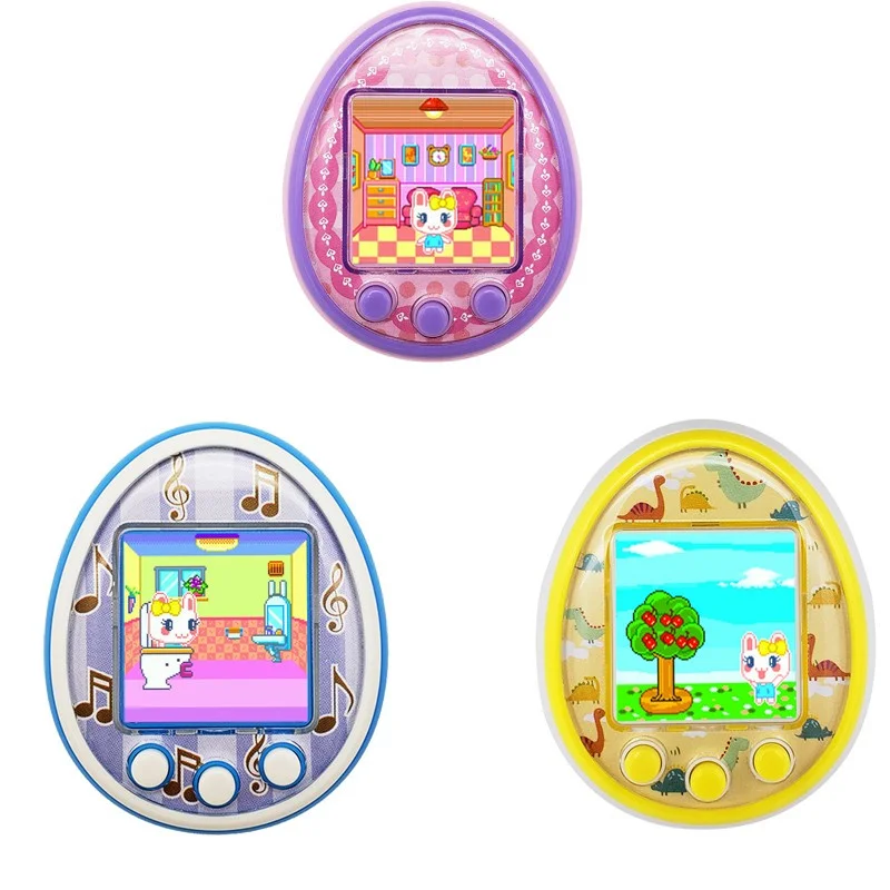 

NEW 90s Color Display Nostalgic USB Game Machine Funny Electronic Virtual Cyber Elves of Pet Kids Gift Color Screen Pet Game Toy