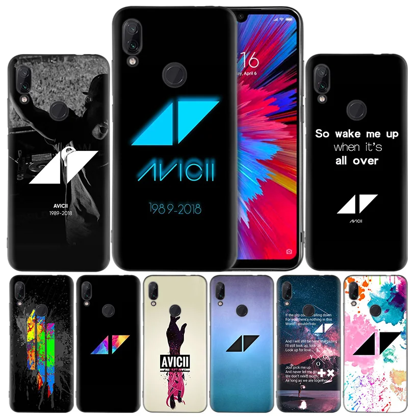 

Avicii Silicone Case Cover for Xiaomi Redmi Note 7 7A 7S K20 Y3 6 6A S2 GO 5X 6X Mi A1 A2 8 Play Lite Pro Poco F1