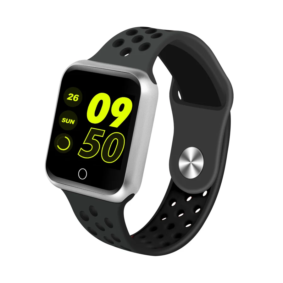 

IP687 digital waterproof smart watch with touch display and heart rate digital smart wrist band