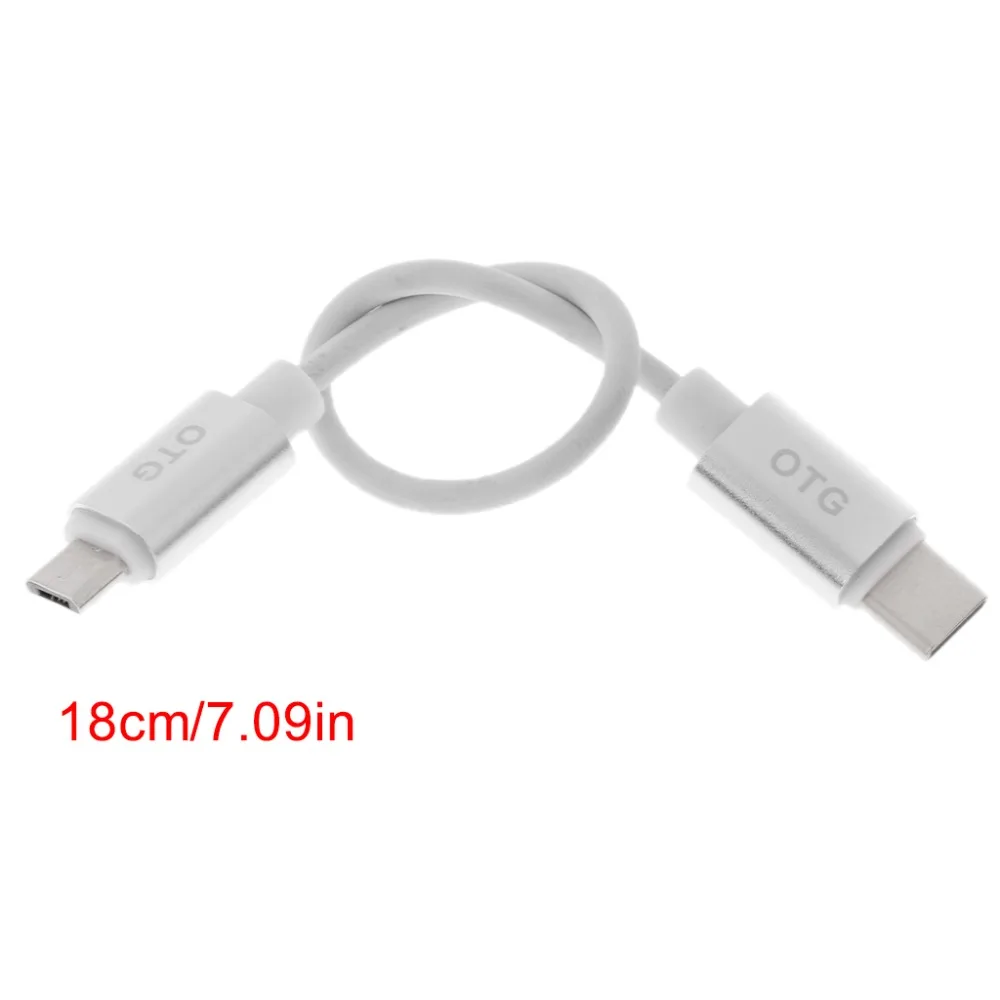 

USB 3.1 Type C Male to Micro USB Male Sync OTG Charge Data Transfer Cable Cord