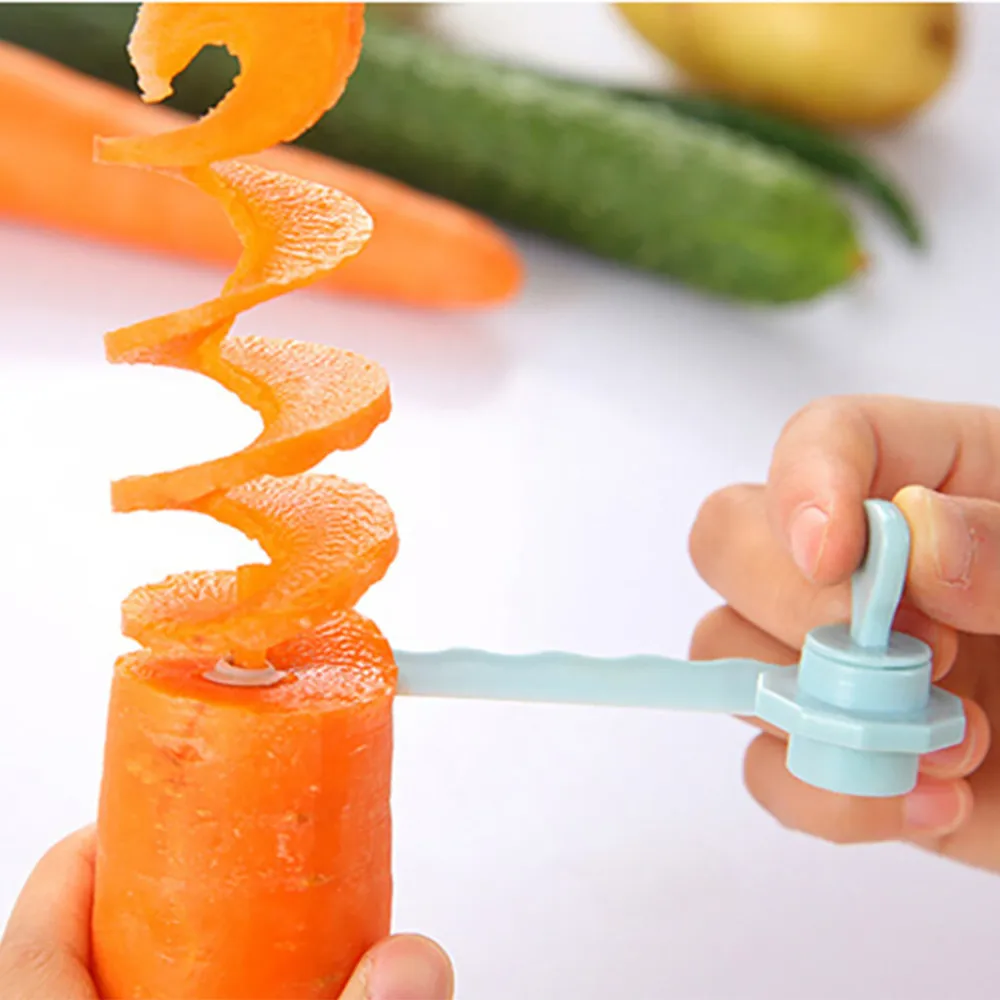

1pcs Magic Potato Cutter Carrot Spiral Slicer Cutting Models Kitchen Cooking Tools Fruit Vegetable Curls 0.485