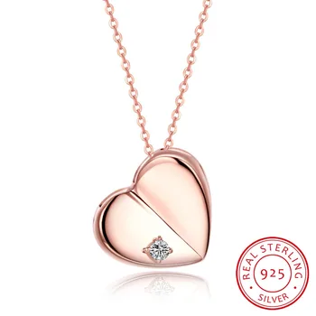 

Best Quality Fit Wedding Rose gold 925 silver Crystal from Swarovskis 2020 European Fashion Jewelry Necklaces Women